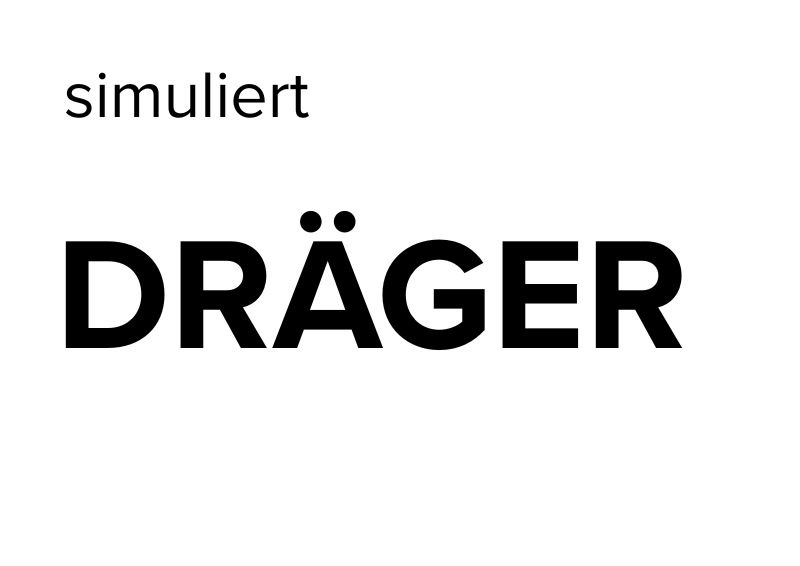 Dräger Logo simuliert